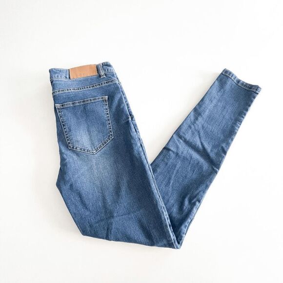 Noisy May Women's Skinny Denim Jeans Mid Rise Zip Pockets Blue Size 30 - Picture 1 of 12